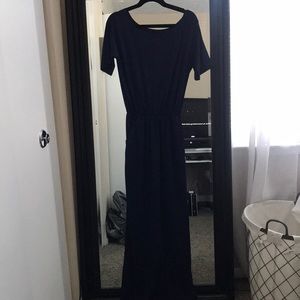 Navy blue maxi